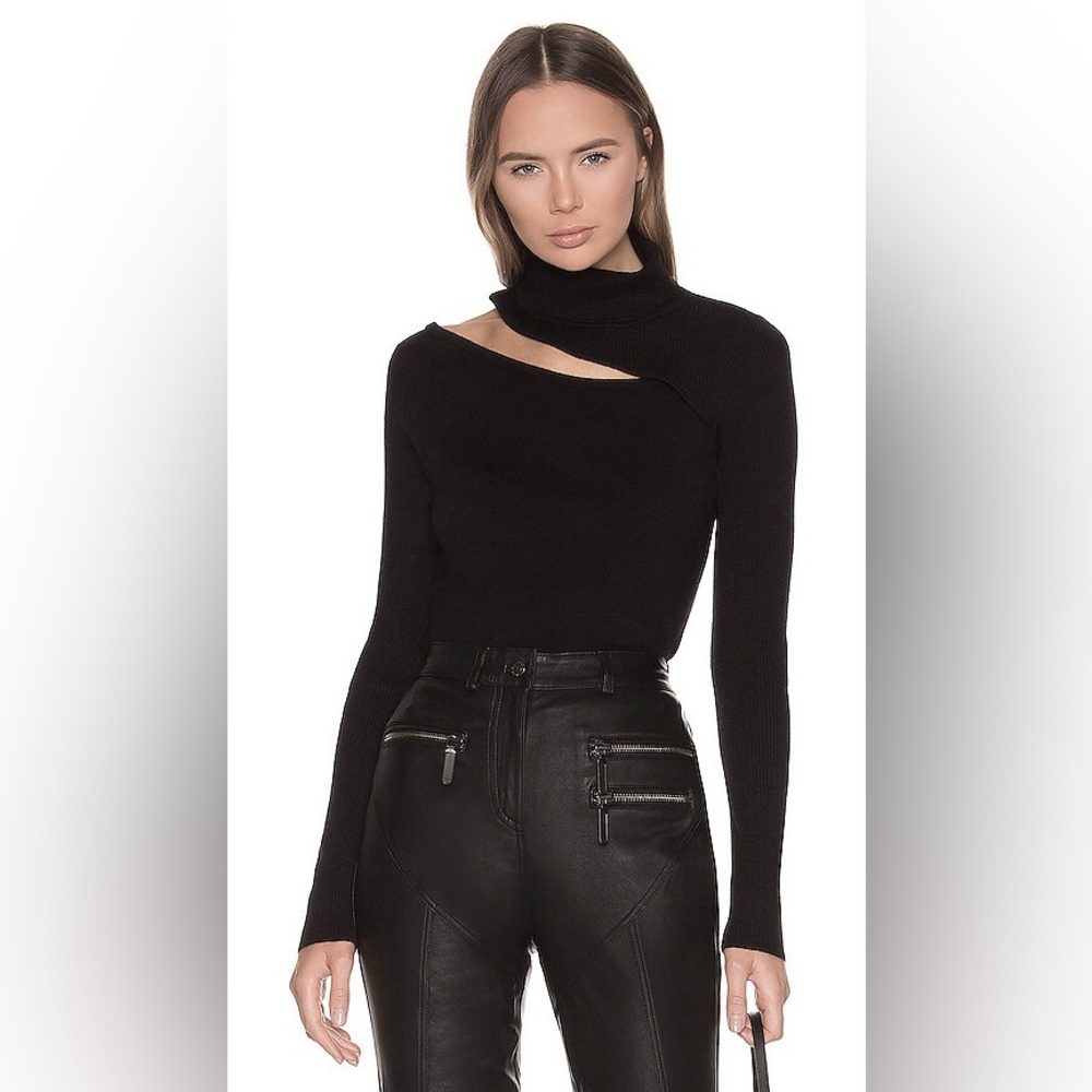 L’Agence Everlee Cutout Sweater